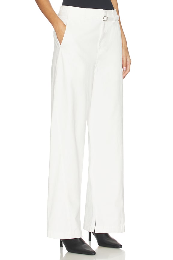 view 2 of 6 PANTALON TWILL JACOB in White