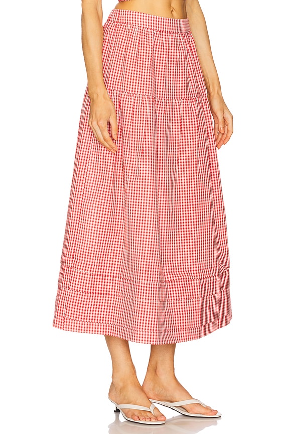 view 2 of 6 JAMIE スカート in Red Gingham