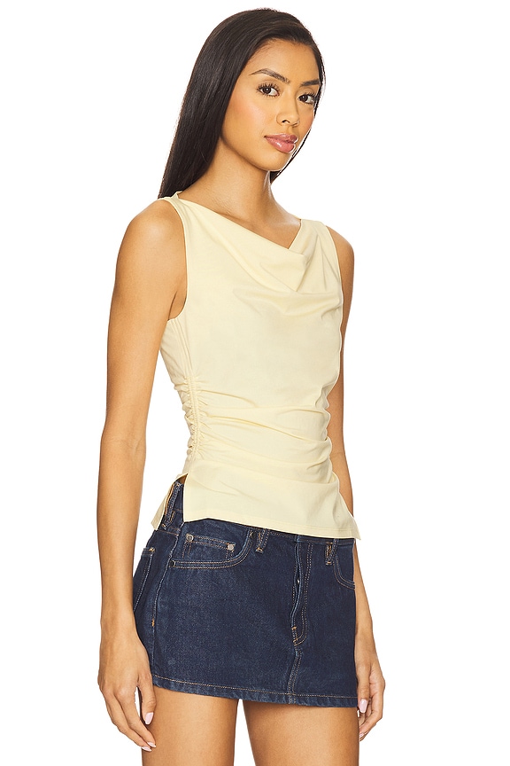 view 2 of 4 Myra Top in Light Yellow