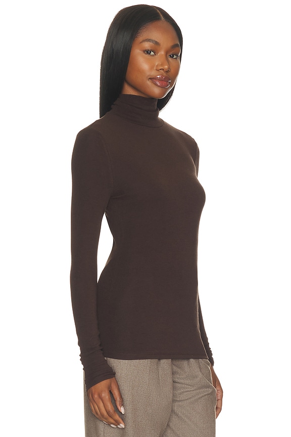 view 2 of 4 Fleur Top in Espresso