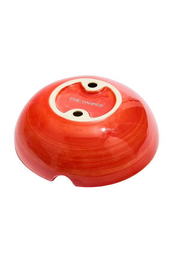view 2 of 3 Seeded Ashtray in Red Apple