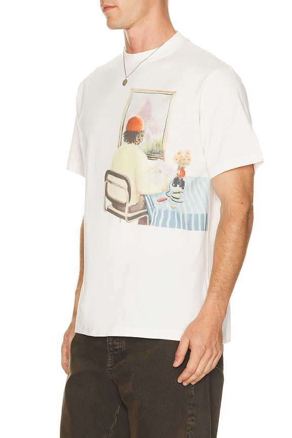 view 2 of 5 ROOM  Tシャツ in Plain Off White