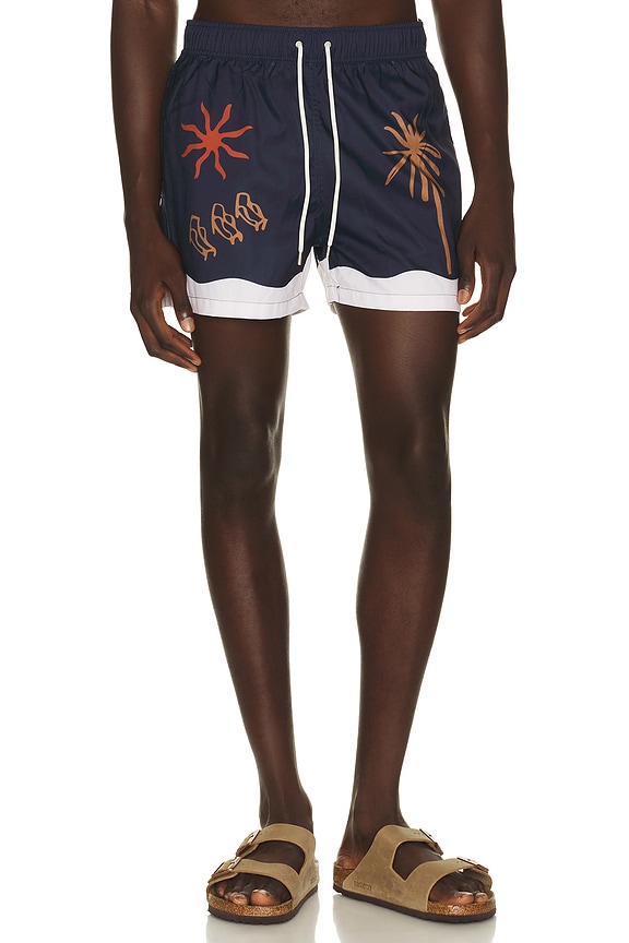 view 1 of 4 TRUNKS NATACIÓN in Plain Navy