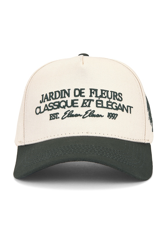 view 2 of 4 JARDIN DE FLEURS 모자 in Beige & Green