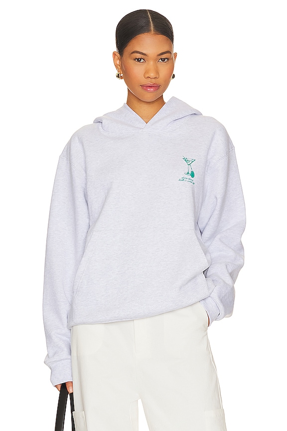 view 2 of 4 Health & Social Sweatshirt in Light Ash Gray