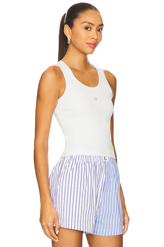 view 2 of 4 TOP SIN MANGAS in Light Blue