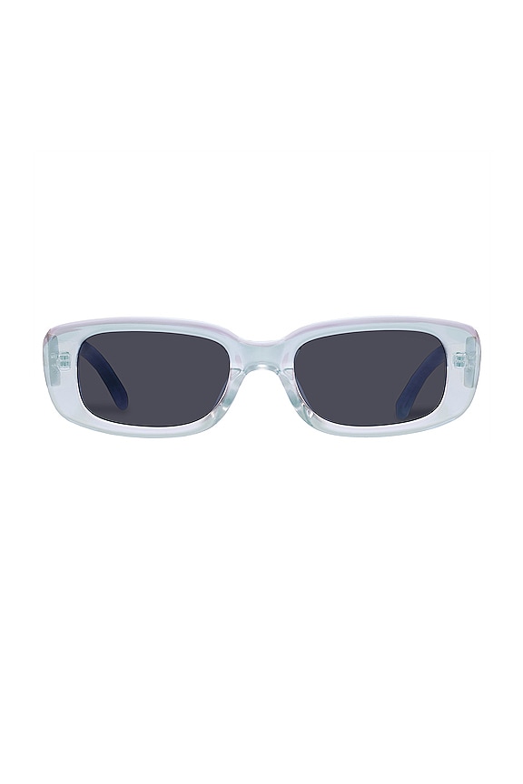 view 1 of 2 Ceres Sunglasses in Iridescent Shimmer & Silver Mirror