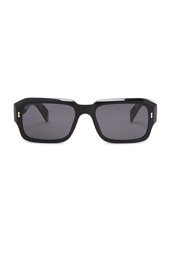 view 1 of 3 PLUTO 선글라스 in Black & Smoke Mono Polarized