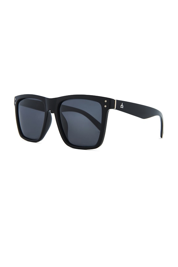 view 2 of 3 Kraz Sunglasses in Black & Smoke Mono Polarized