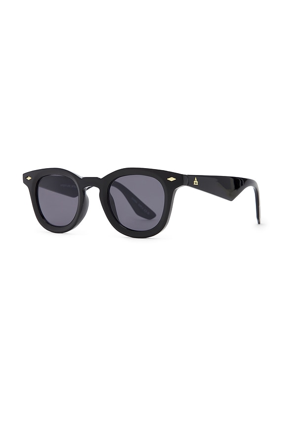 view 2 of 3 GAFAS DE SOL APERTURE in Black & Smoke Mono