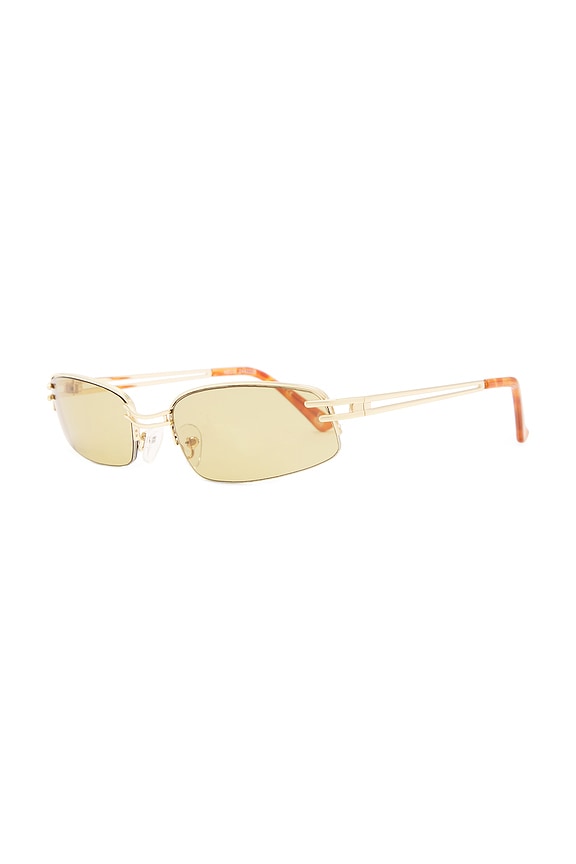 view 2 of 3 Helix Sunglasses in Bright Gold