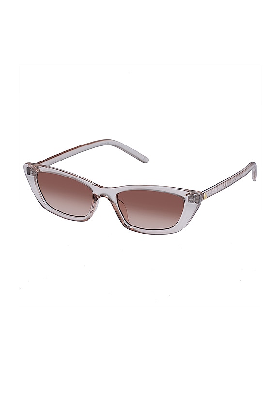 view 2 of 2 TITANIA サングラス in Shell & Brown Gradient