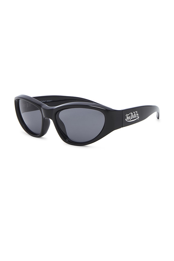 view 2 of 3 LUNETTES DE SOLEIL BLACKOUT in Black & Smoke Mono