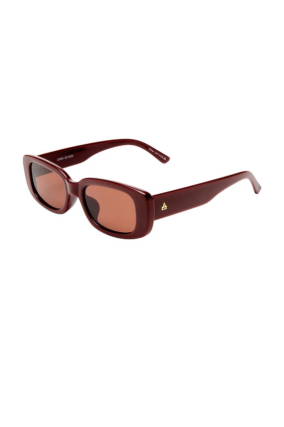 view 2 of 3 LUNETTES DE SOLEIL CERES in Burgundy & Burgundy Mono