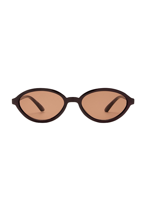 view 1 of 3 LUNETTES DE SOLEIL PYXIS in Chocolate & Brown Mono