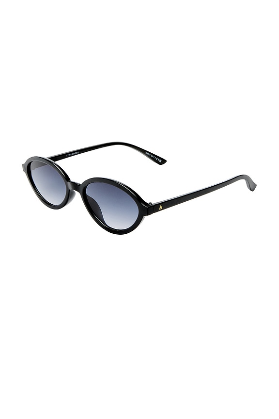 view 2 of 3 LUNETTES DE SOLEIL PYXIS in Black & Smoke Gradient