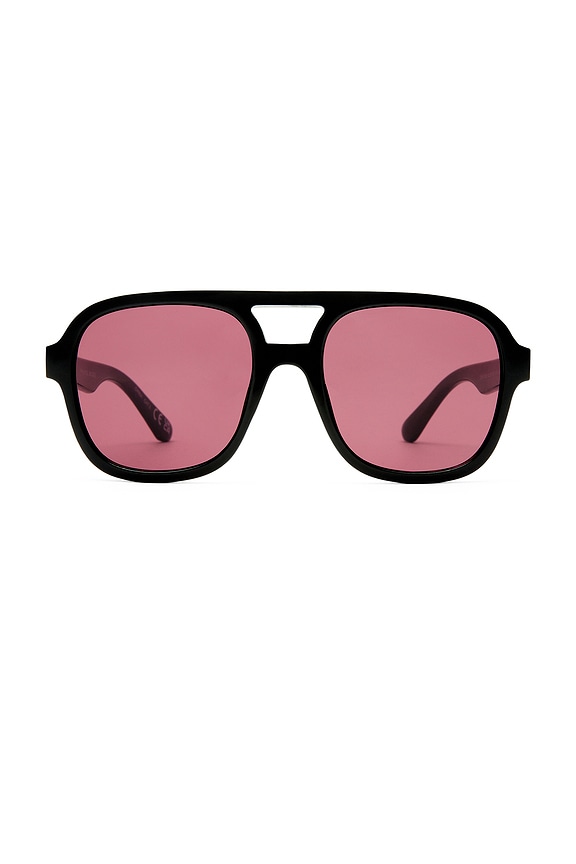 view 1 of 3 LUNETTES DE SOLEIL WHIRLPOOL in Black & Pink Tint