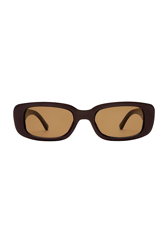 view 1 of 3 Ceres Sunglasses in Chocolate & Brown Mono