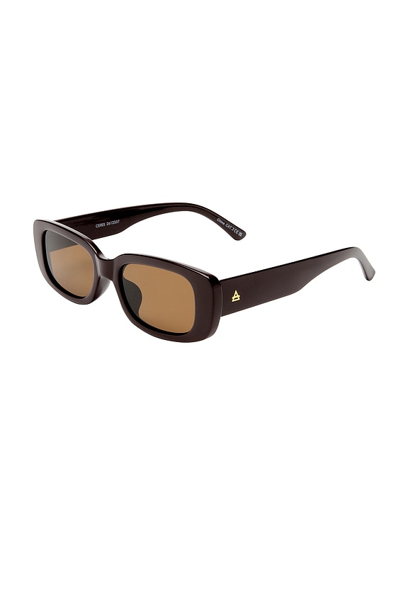view 2 of 3 Ceres Sunglasses in Chocolate & Brown Mono