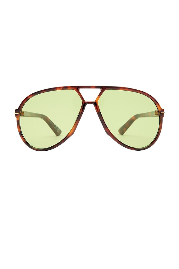 view 1 of 2 LUNETTES DE SOLEIL SKYVEIL in Dark Tort & Moss Tint