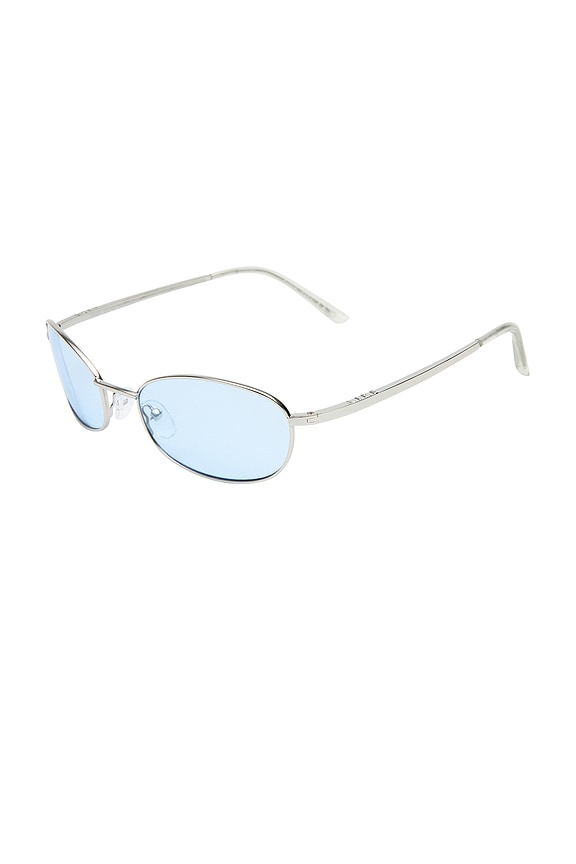 view 2 of 2 LUNETTES DE SOLEIL HIGHBEAM in Silver, Clear, & Sky Blue