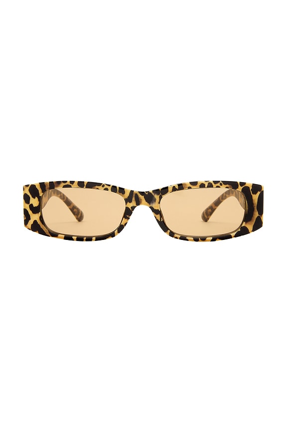 view 1 of 2 X Von Dutch Innocence Sunglasses in Leopard