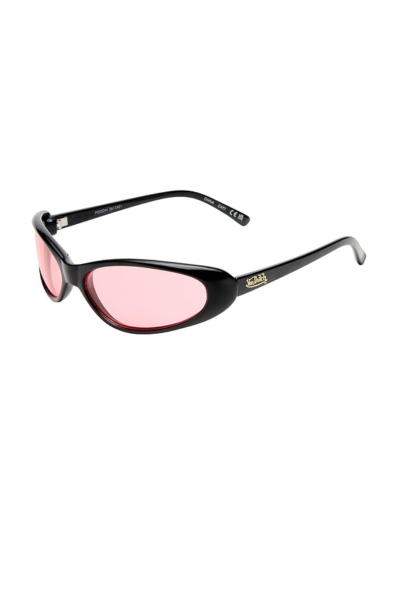 view 2 of 7 X Von Dutch Poison Sunglasses in Black