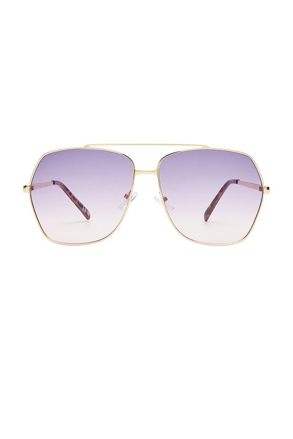 view 1 of 5 GAFAS DE SOL CELESTINE in Gold & Cookie Tort