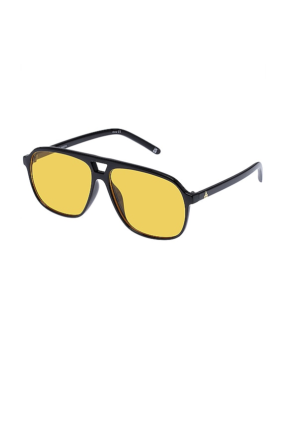 view 2 of 2 GAFAS DE SOL MONOCEROS in Black & Yellow Tint