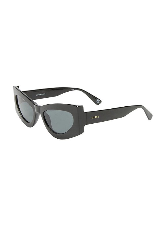 view 2 of 3 Electra Sunglasses in Black & Smoke Mono