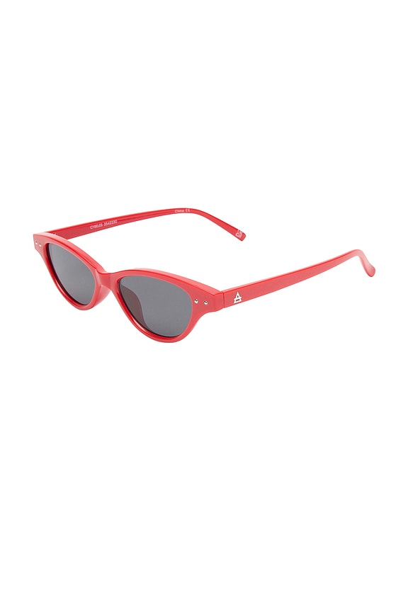 view 2 of 3 LUNETTES DE SOLEIL CYBELES in Scarlet & Smoke Mono