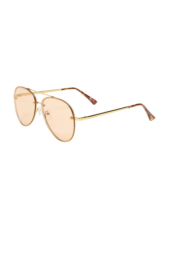 view 2 of 3 Mirzam Sunglasses in Bright Gold & Hazel Tint