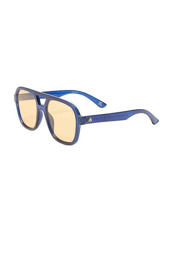 view 2 of 3 Whirlpool Sunglasses in Navy & Golden Tint