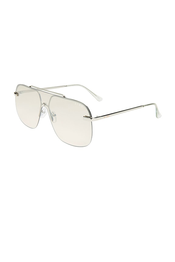 view 2 of 2 Venatici Sunglasses in Silver & Silver Grad Mirror