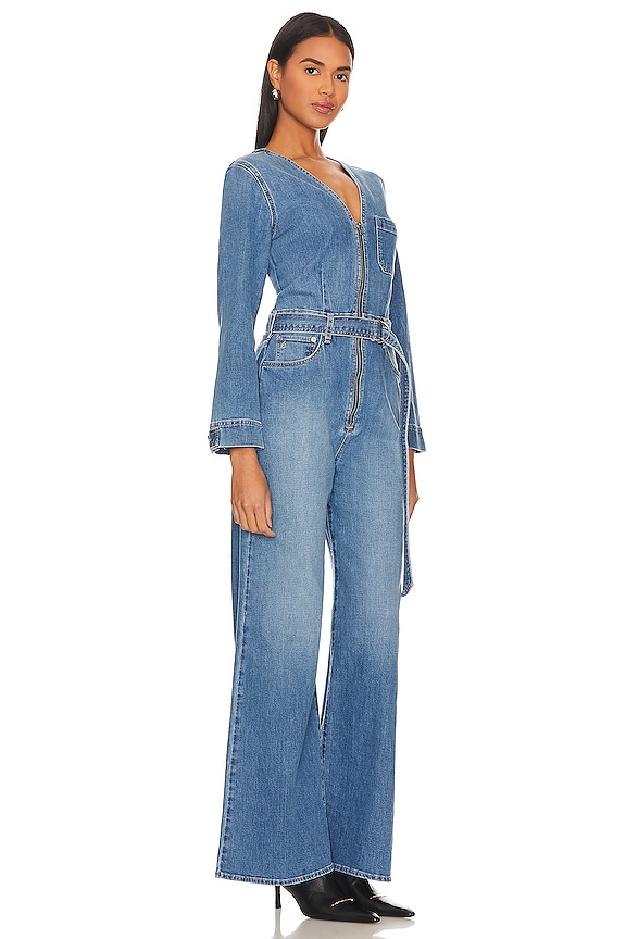 view 2 of 3 Lia Retro Jumpsuit in Super Sonic