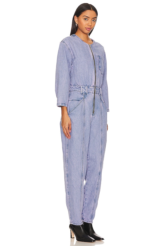 view 2 of 3 Fatima Vintage Jumpsuit in Cyclone Violet