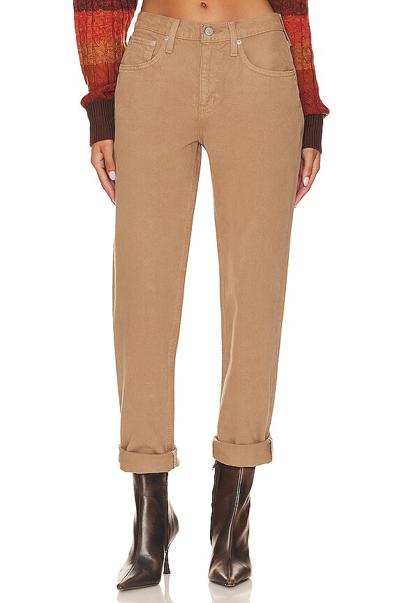 view 2 of 5 ОБЛЕГАЮЩИЕ ДЖИНСЫ БОЙФРЕНД MARLOWE in Petrified Oak