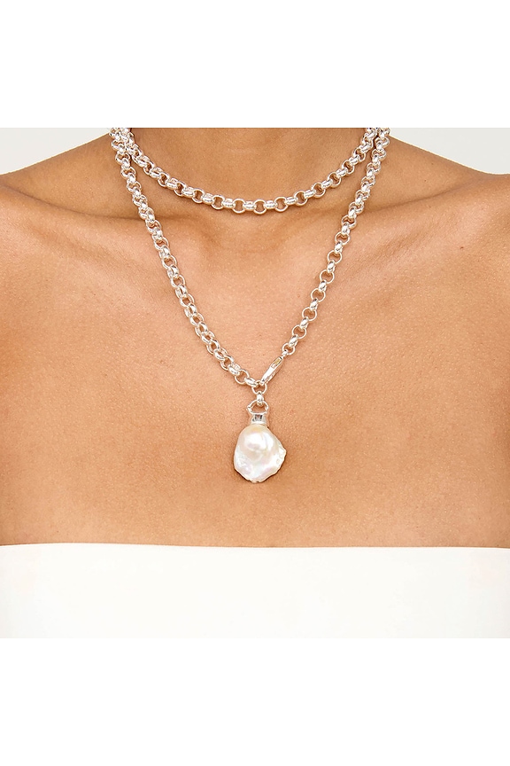 view 2 of 3 Carmela Necklace in Silver Plated