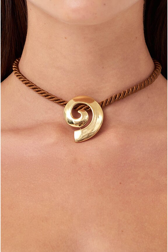 view 2 of 2 Volu Necklace in Brown