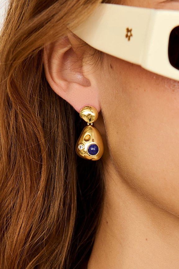 view 2 of 2 Analu Earrings in Gold Plated