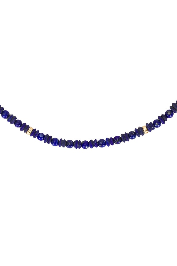 view 2 of 3 Leo Necklace in Blue