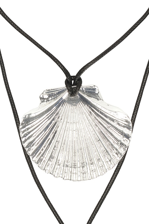 view 2 of 3 Venus Wrap Necklace in Silver Plated