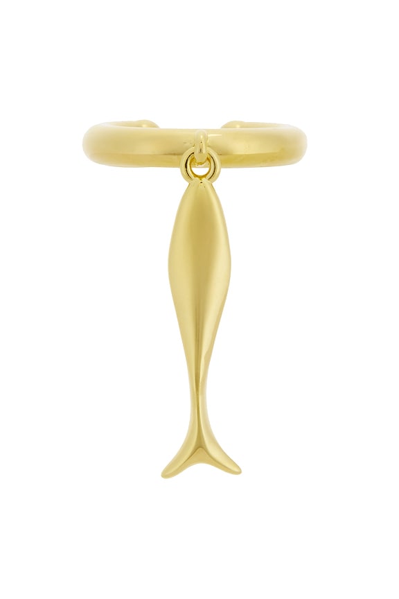 view 1 of 2 Sardine Earcuff in Gold