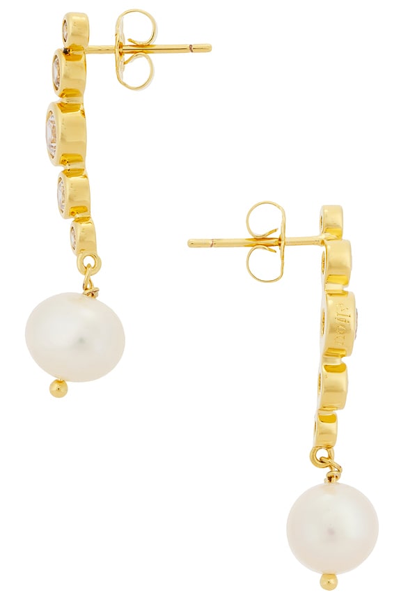 view 2 of 2 Elene Earrings in Gold