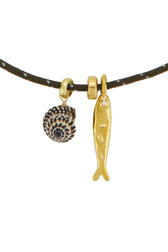 view 2 of 3 Corvo Necklace in Green