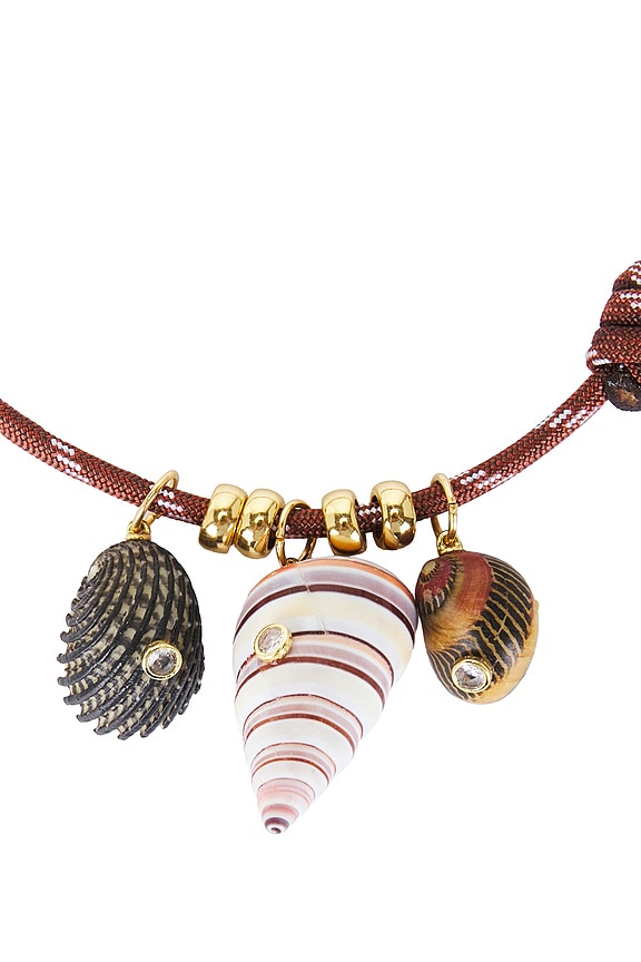 view 2 of 3 COLLAR COLGANTE BAIRRO in Brown