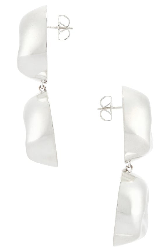 view 2 of 2 Double Lija Earrings in Silver