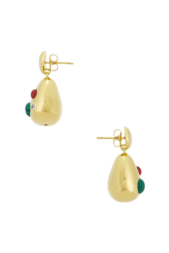 view 2 of 2 Analu Earrings in Malachite