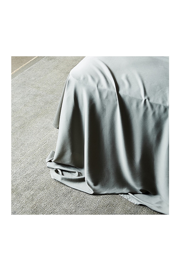 view 2 of 2 Cal King Signature Sateen Sheet Set in Sage