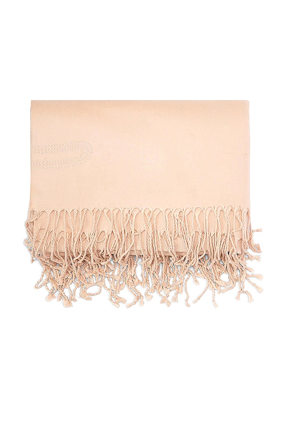 view 2 of 2 ОДЕЯЛО CASHMERE THROW BLANKET in Oat